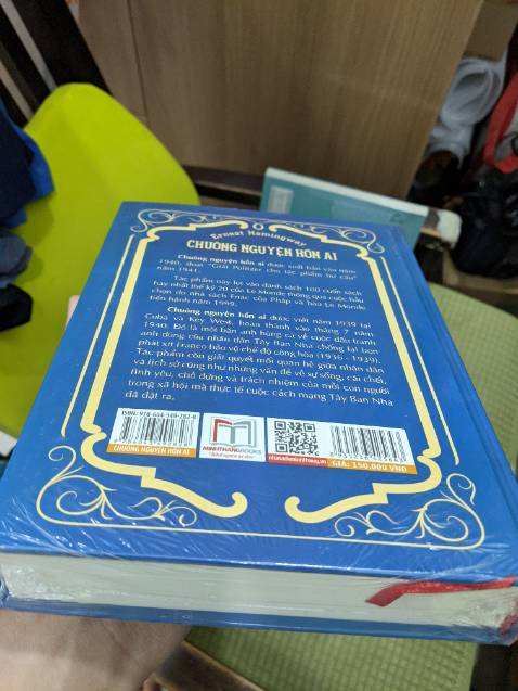 Sách rất đẹp, bìa cứng có bọc màng co bảo vệ, Shipper giao hàng rất nhanh và nhiệt tình, Cám ơn.