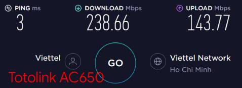 Tiki Now giao hàng nhanh.

Chất lượng sản phẩm thì kém kinh khủng. Mình đã thử trên 2 máy tính đều kết nối rất chập chờn. Làm mình phải mua thêm 1 cái khác là Totolink AC650. Cùng một tốc độ là 433Mbps nhưng chất lượng kết nối của con Totolink tốt hơn rất nhiều.

Đang liên hệ Tiki để yêu cầu trả lại con TP-Link T2U Nano vì chất lượng kém, nhưng nhân viên làm việc máy móc, khó dễ với khách hàng.

Lời khuyên của mình là các bạn đừng mua con này.