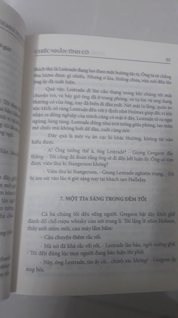 Đóng gói tốt, ngươi giao hàng thân thiện, thời gian giao sớm hơn dự kiến 1 ngày, bìa đẹp, nhóm dịch rất có tâm.
May mà giao hôm nay, thứ hai lại bận rồi.
