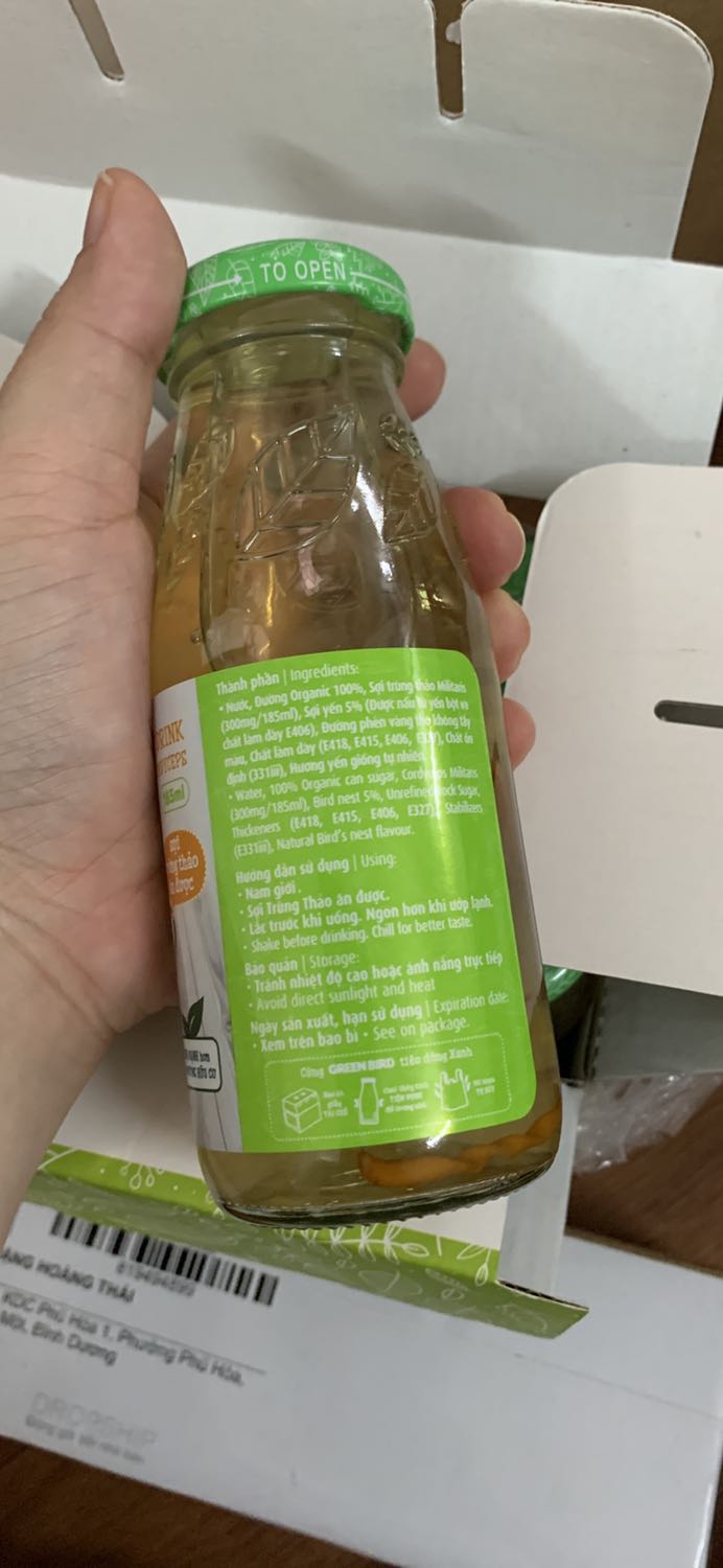 Mua yến loại Hũ 72g cho bé mà giao thành yến colagen và đông trùng hạ thảo! Ko có liên quan gì luôn