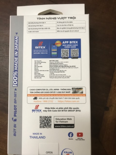 Đã nhận được hàng đóng gói chắc chắn cẩn thận hàng chuẩn chính hãng nhập khẩu Thái Lan rất cảm ơn TIKI nhiều Mua hàng tại đây rất yên tâm về chất lượng sản phẩm mong mọi người ủng hộ