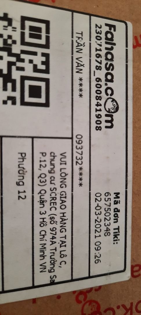 Rất không hài lòng khi lần này mua sách từ Tiki (đối tác FAHASA). Mình mua 2 quyển sách lật, nhưng được giao 1 quyển mới, 1 quyển cũ (các miếng lật đã bị lật nhiều lần, sờn nếp). Tiếc là kg có dấu 1 sao, vì hạn chế thấp nhất là 2 sao). Nếu có, mình vote cho Tiki và FAHASA 1 sao cho đơn hàng không mong muốn này!