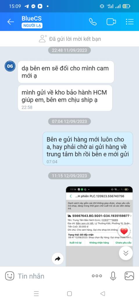 Shop bảo hành rất tệ, mình đã mua 2 cái về mở ra sử dụng thì 1 cái sau 1 tiếng là mất nguồn, mình đã liên hệ trung tâm thì kêu gửi hàng về đổi lại cái mới. Hứa hẹn là nhận được hàng là gửi cái mới ngay, nhưng sau 3 ngày mình chờ đợi thì vẫn nhận một câu trả lời là "Chờ". Không biết Tiki sao lại để một nhãn hàng này trên sàn vậy