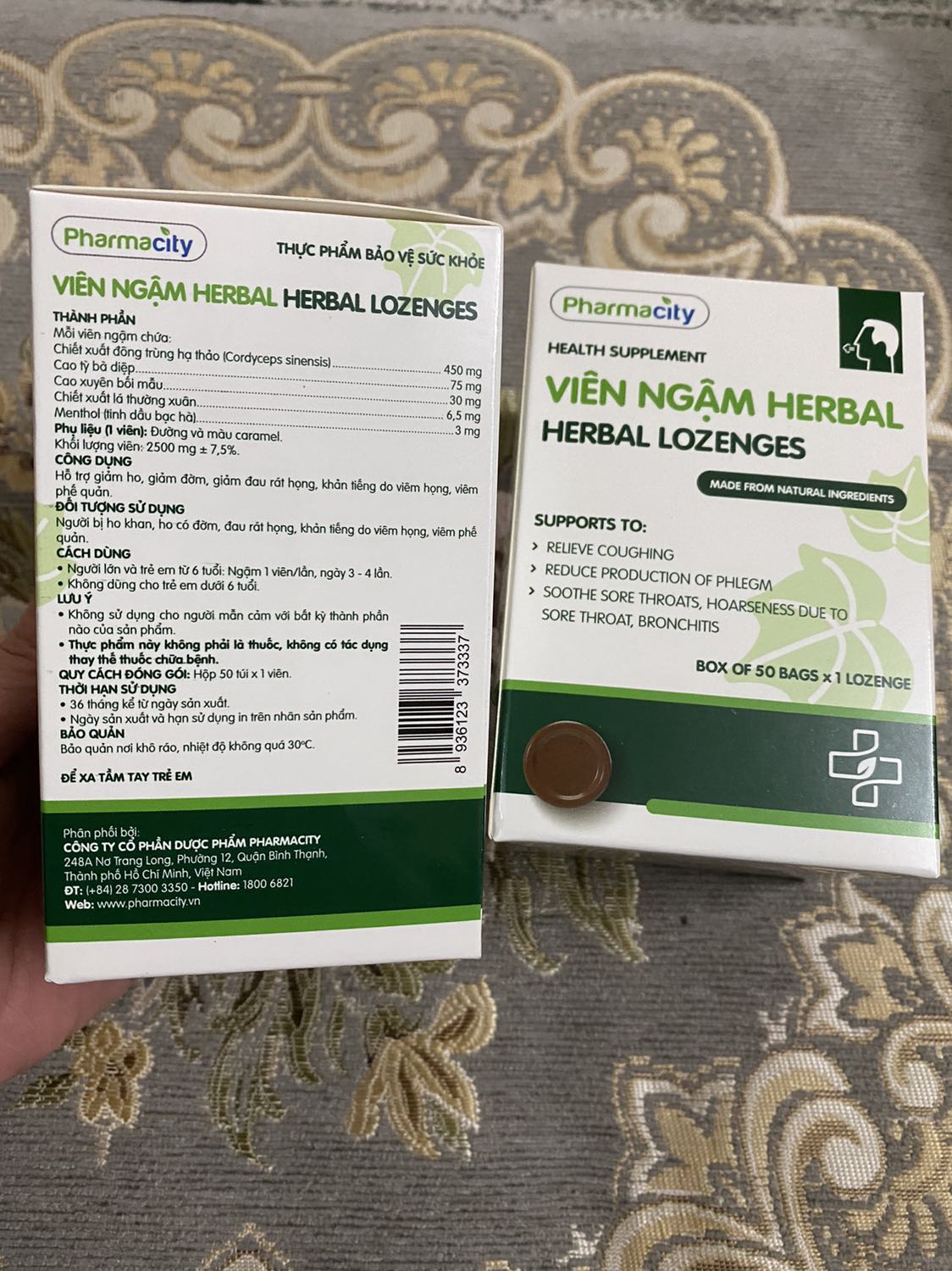 Sản phẩm dễ ngậm, nói chung ngậm gọi là hỗ trợ dịu họng thôi chứ ho nhiều vẫn phải kháng sinh các bạn nhé 😂 nói chung khá thích pharmacity từ sản phẩm đến dịch vụ!