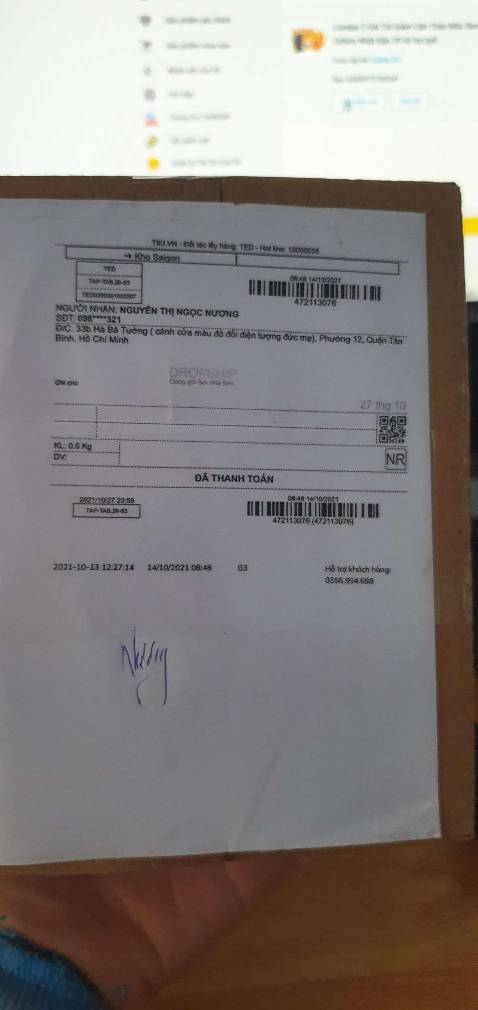 Giao hàng không biết là sản phẩm gì Giao hàng không biết là sản phẩm gì