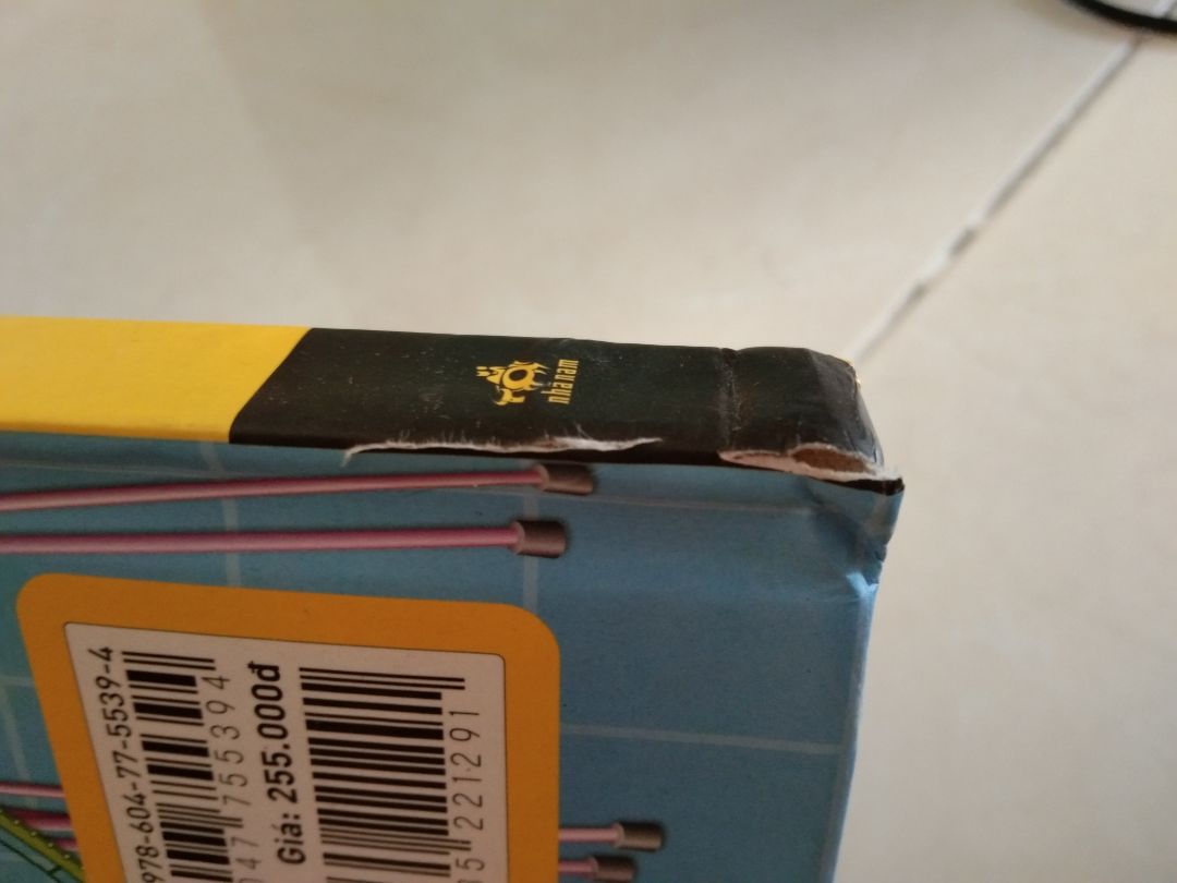 sản phẩm hỏng , rất thất vọng với giao hàng của tiki, mọi ng nhận hàng nhớ kiểm tra ngay, nếu sau 48h ko phản hồi thì tiki sẽ ko nhận đổi . bực mình vô cùng với tiki