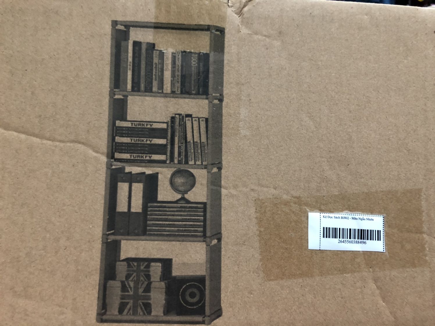 Mua kệ đọc sách màu Hồng đỡ sách mà giao cái kệ sách không đúng yêu cầu