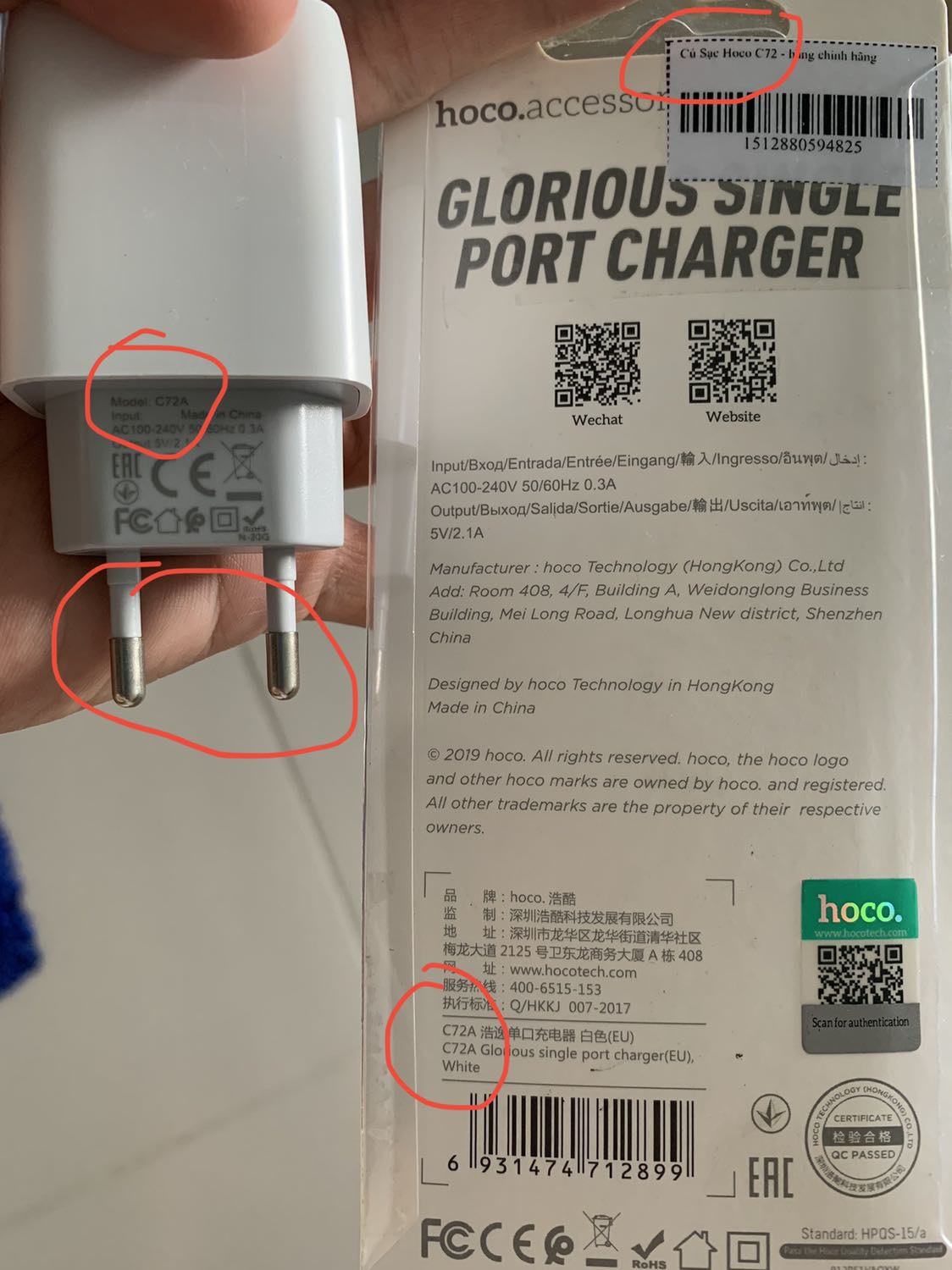 Đăng bán là C72 chấu dẹp. Nhưng giao hàng là C72A chấu tròn. Bán không đúng sp đã quảng cáo là thấy bán hàng ko có tâm rồi.