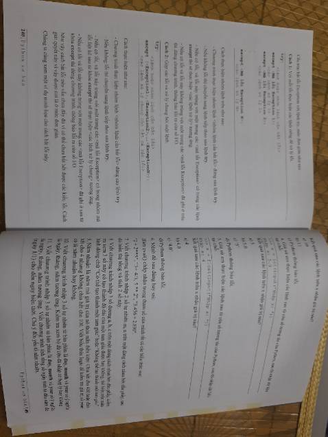 Sách bị in lỗi đến trang 240 lại in lặp lại trang 49 đến 64. Mua hàng xong chưa xem kĩ mình lỡ viết vào rồi lên thôi