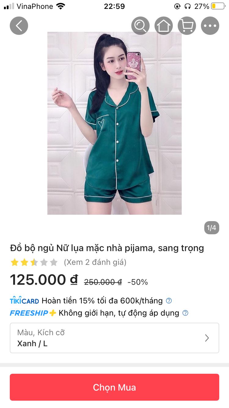 Chị ơi em đặt màu xanh mà sao chị gửi bộ này cho ek chị