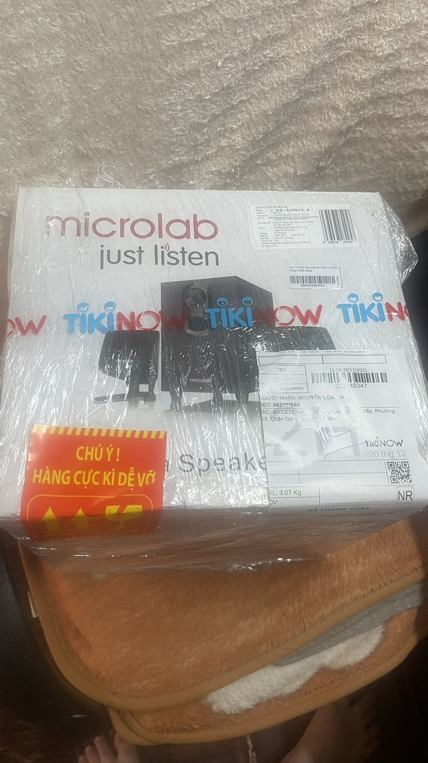 RẤT KHÔNG HÀI LÒNG
Đặt hàng ngày 20/12, vừa khui hàng cắm điện thử loa đã k nhận tín hiệu, k lên đèn.
Gọi *** mãi k được, yêu cầu đổi hàng hoặc hoàn tiền.