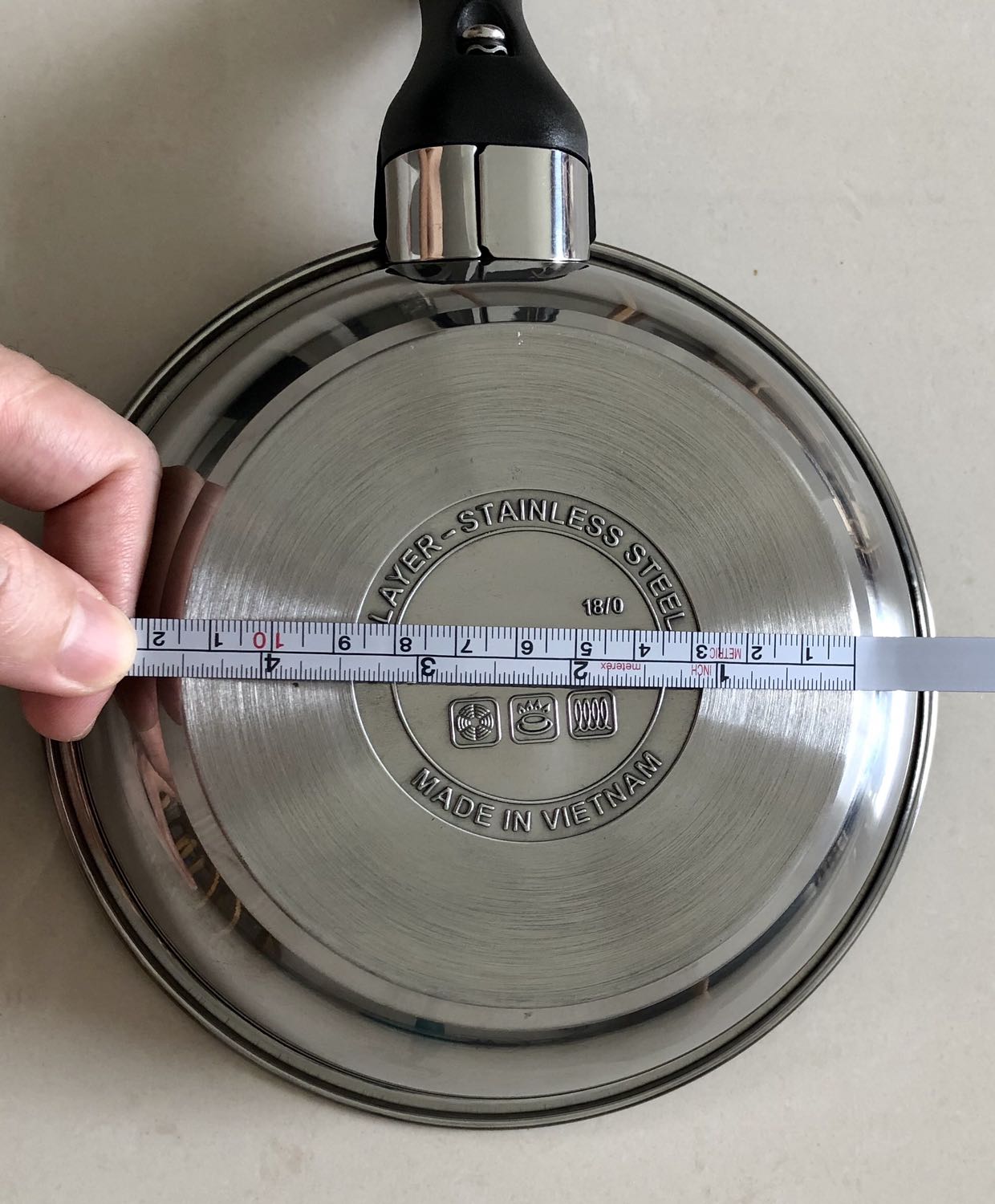 Chảo đẹp. Nhỏ, gọn. Phù hợp để chiên trứng. Nói chung nên mua. Kích thước mình đo bằng thước cho ai quan tâm dễ hình dung.