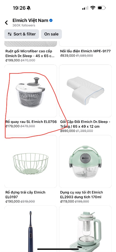 Mới mua 270k, thấy web bán rẻ hơn cả trăm ngàn