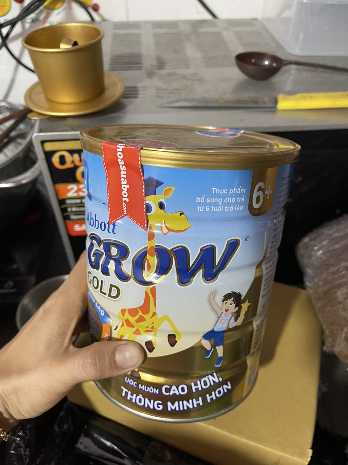 Hàng có rất nhanh
Shop đongs gói cực kì có tâm và chu đáo
Rất hài lòng với cách làm việc bên shop nhé
Sữa còn nguyên tem, date còn xa 11/2023
Sẽ ủng hộ tiếp 👍