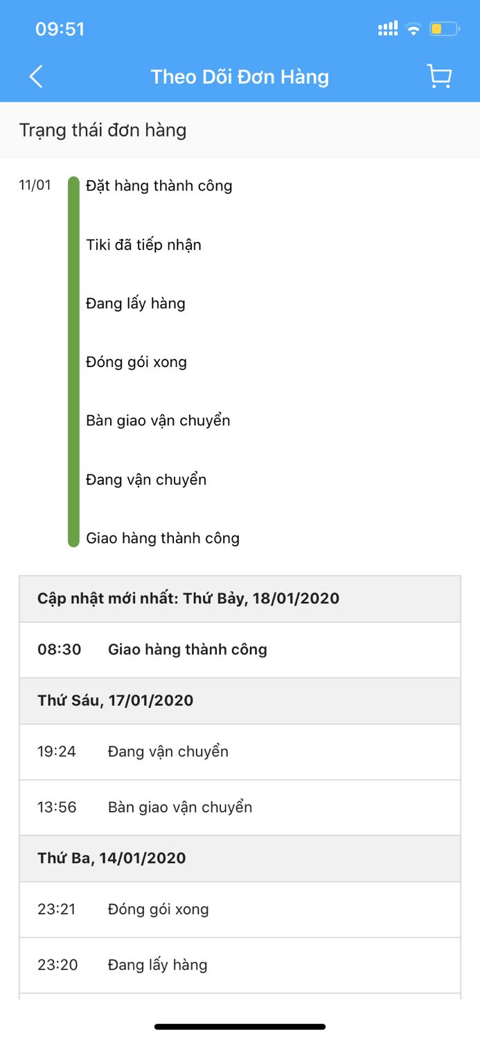 Sorry shop, không lại bảo em đặt hàng nhưng không lấy hàng nhưng *** con mẹ thằng *** giao hàng của tiki em ở nhà cả ngày đợi mà nó đút *** giao xong đến sáng nay em mở app lên theo dõi nó báo giao hàng thành công, gọi điện lên tổng đài hôm qua rồi vẫn thế, có cái việc đơn gỉan trước khi giao nhắn cho khách 1 cái tin nhắn nhưng chúng nó *** làm , xong cứ tối người ta đang đi chúc tết thì *** gọi giao hàng thì bố em cũng *** quay về lấy được chứ đừng nói là em ? Gọi nó đút *** nghe máy , khó chịu thực sự .