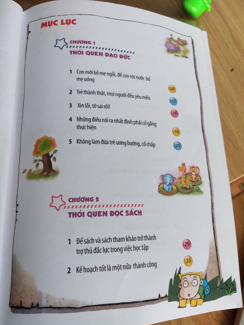 Chất lượng từ bìa vào trong là đẹp, nội dung rất hữu ích, tớ sẵn sàng kiếm xiền để mua cả bộ sách kiểu vầy để đỡ tốn năng lượng tiêu cực khi dạy con, chịu khó đọc cho con nghe bằng giọng của mẹ bé sẽ vừa tiếp thu vừa ấn tượng mà cũng vừa gắn bó với mẹ thêm.