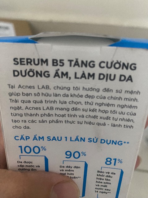 Đóng gói cẩn thận chuẩn tiki
Sp xài 1 ngày thấy ổn, dưỡng ẩm tương đối
Điểm trừ: hộp cũ, bẩn, kiểu để lâu trong kho hay sao đó