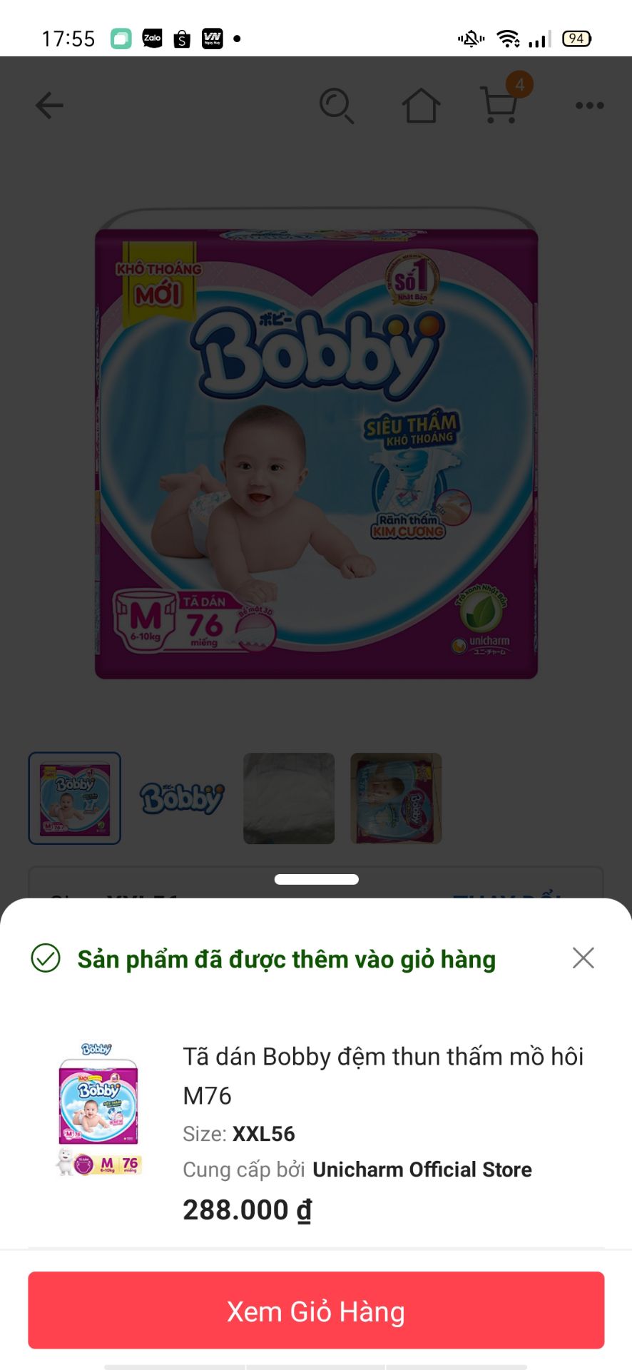 Tại sao đặt mua size XXL lại ra là size XL. mình chắc chắn ko đặt nhầm nhưng vào xem lại đơn hàng thì là XL
mình thử đặt lại thì thấy như này Tại sao đặt mua size XXL lại ra là size XL. mình chắc chắn ko đặt nhầm nhưng vào xem lại đơn hàng thì là XL
mình thử đặt lại thì thấy như này