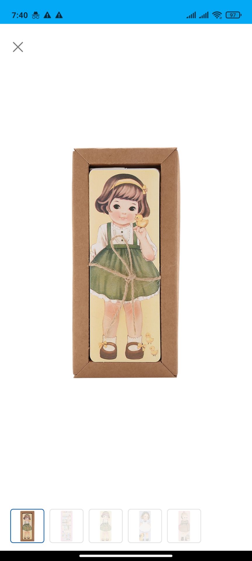 bookmark đẹp nhưng chất giấy hỏi mỏng so với tưởng tượng của mình nhiều nhưng với giá cả này thì khá là OK rồi. sẽ tiếp tục ủng hộ shop.