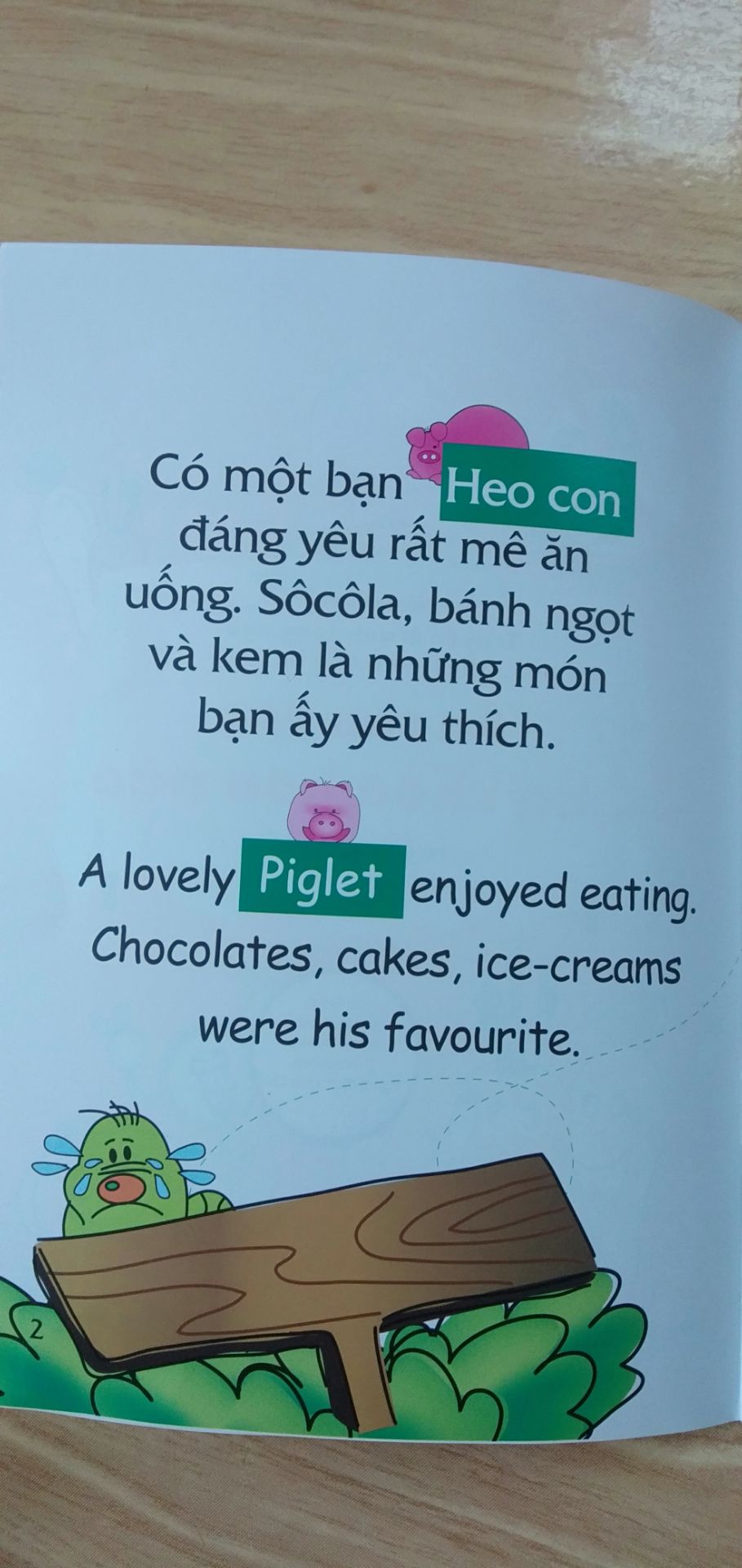 Mình cho 2 sao dành cho tiki vì giao hàng nhanh và gói cực cẩn thận. Trừ 3 sao cho nội dung sách, và khuyên bố mẹ đừng mua phí tiền. M mua vì nghĩ sẽ đọc song ngữ cho con  nhưng khi sách về mở ra đọc thì thất vọng tràn trề khi mà nội dung tiếng Anh vớ vẩn thực sự trong cách dùng thì. Văn phong kém ko nói rồi, nhưng dùng thì trong câu toàn xài quá khứ trong khi nội dung là các tình huống bình thường trong cuộc sống. 12 cuốn đều như vậy. Nếu đọc người lớn còn khó hiểu đừng nói cho các bé học. M lật ra thấy tác giả là tên gì như kiểu người ấn độ. Thực sự nghi ngờ về trình độ. Tóm lại ĐỪNG MUA nhé!