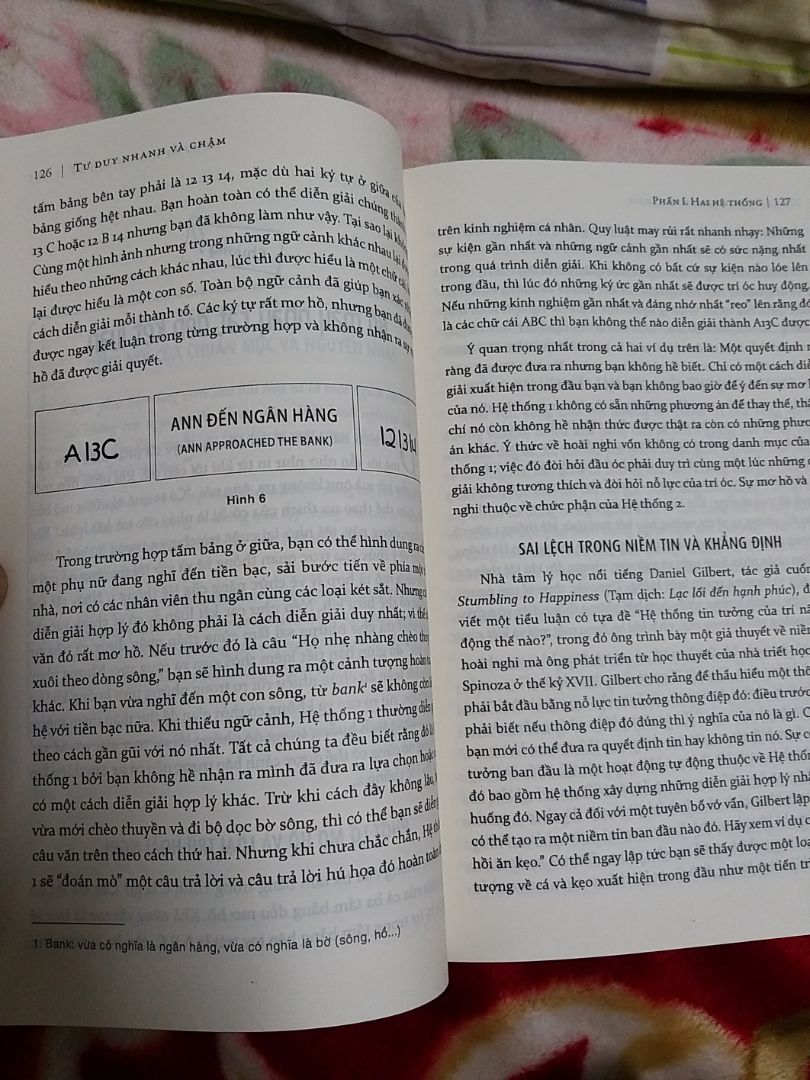 1 cuốn sách hay về quy trình suy nghĩ và ra quyết định của con ng.Tác phẩm thể hiện sự uyên bác thâm sâu của tác giả,những nhiên cứu chi tiết về tư duy con người,phản xạ,lối hành xử.1 tác phẩm khổng lồ về suy nghĩ và hành vi con người về các định kiến trong tư duy,các vấn đề của trực giác trong thời đại thông tin hỗn loạn và phức tạp như ngày nay