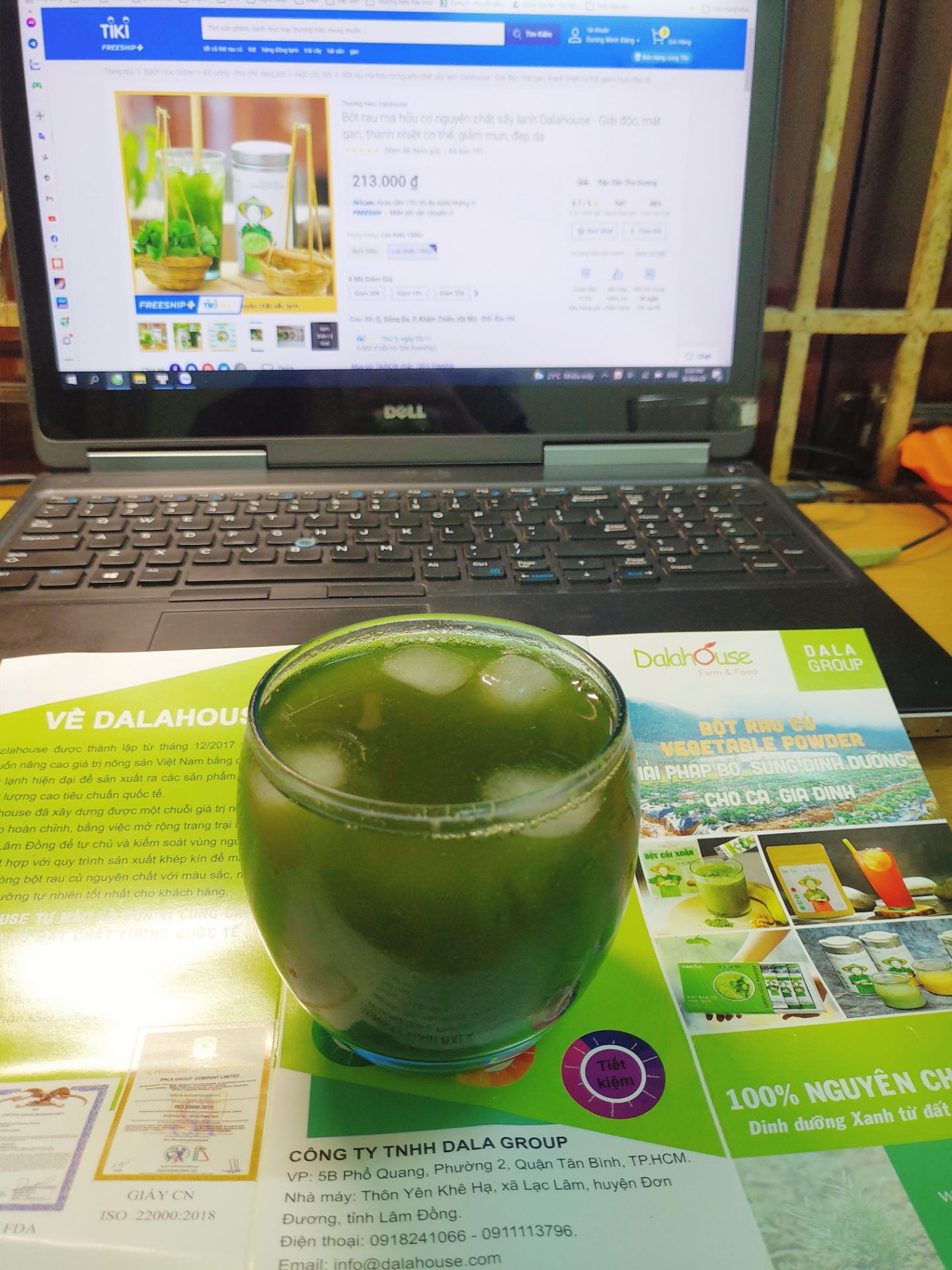 Nước uống quá đỉnh luôn, mát, thanh. 1 thìa cafe là pha được 4***ml, pha nhiều hơn sẽ hơi đắng, sẽ hơi có lấn cấn mọi người có thể lọc, còn mình thích uống cả 🤣, được đóng gói trọng hộp thiếc tiện lợi, dễ bảo quản. Nhân viên giao hàng Tiki thì tuyệt vời.