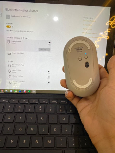 Kết nối Bluetooth rất tậm tịt. Khác hẳn các chuột trước đây mình đã dùng. Như *** vậy