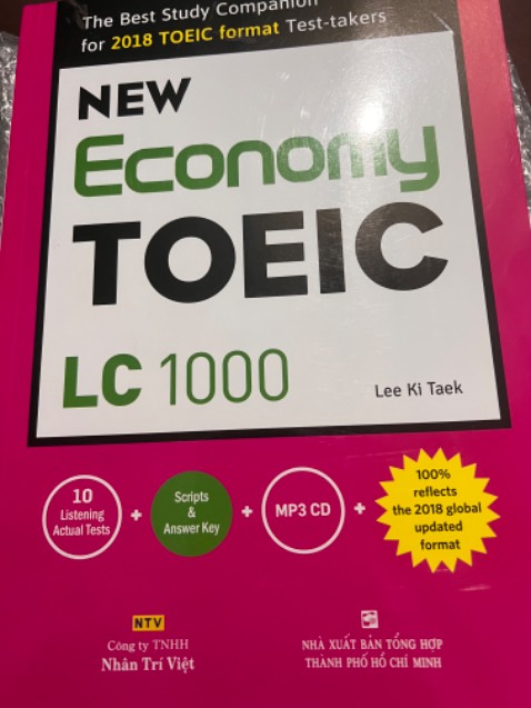 Chất lượng giấy tốt, kèm CD, đóng gói ok và giao hàng nhanh. Có 10 đề để luyện thi.