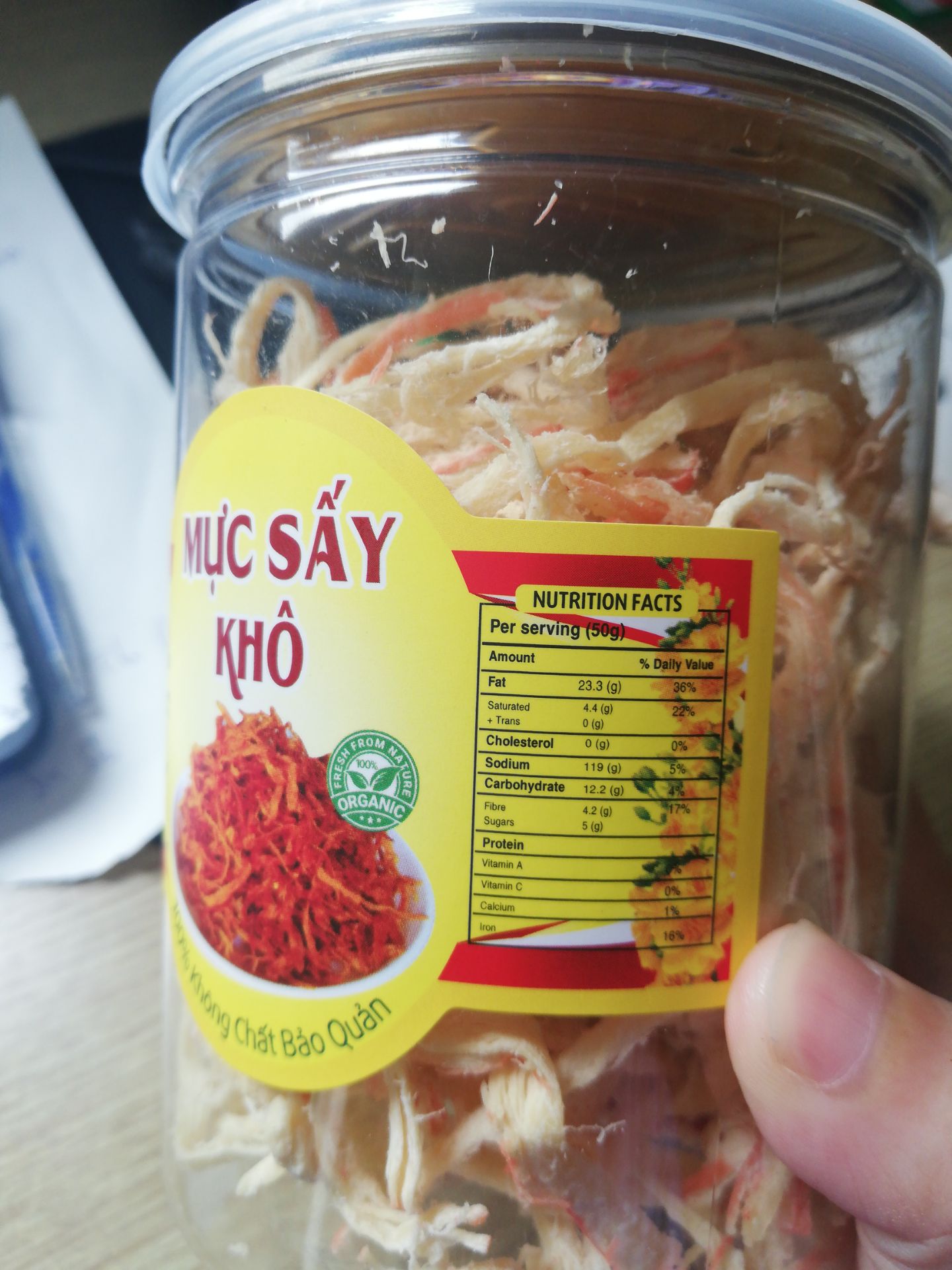 nhớ là để combo 2 hủ ,mỗi hủ 150g mà sao thành mỗi hủ 50g rồi