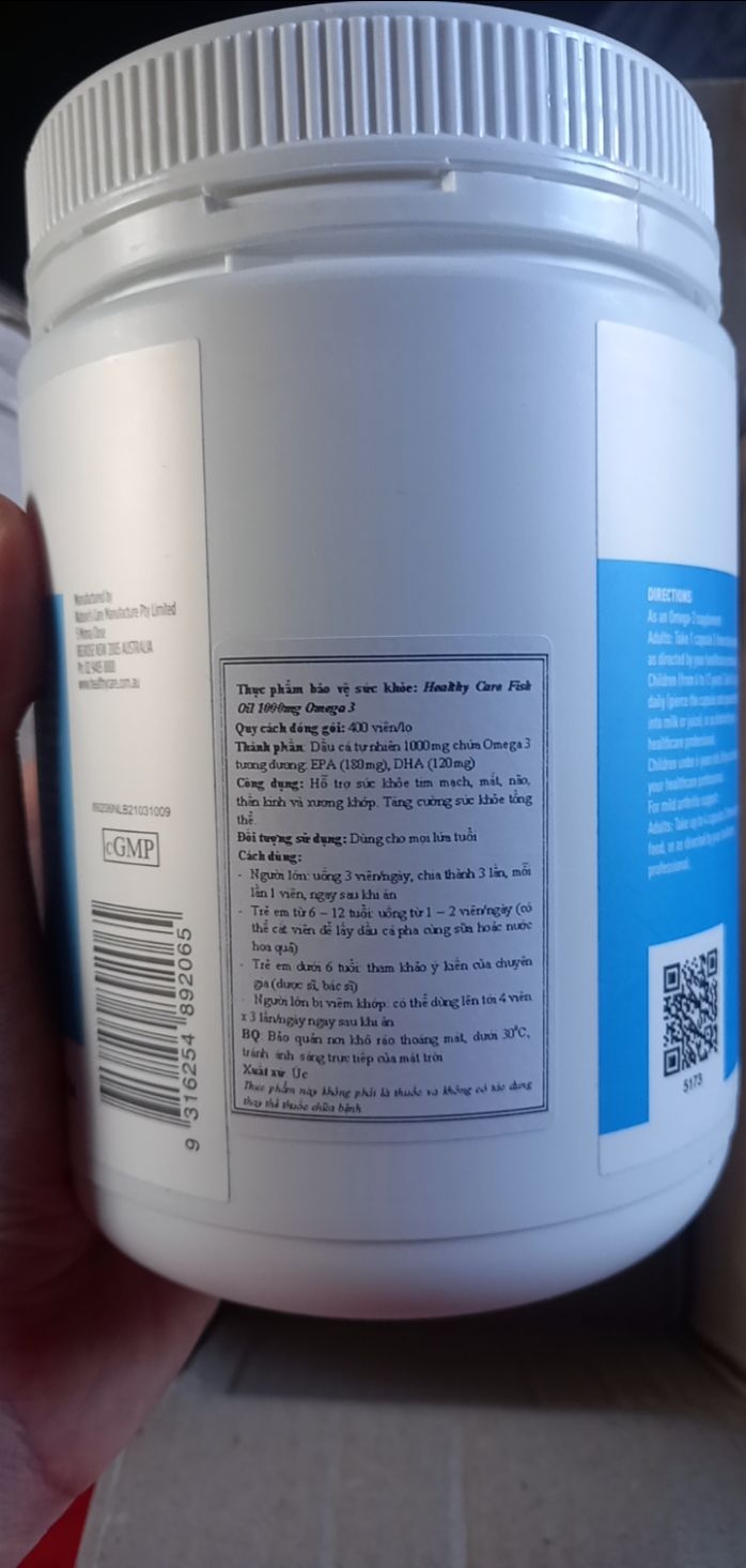 Gói hàng kỹ, mở sản phẩm ra còn mới tinh tạo cảm giác rất là yên tâm. Hạn dùng còn xa tới năm 2024, sản phẩm dễ uống, có nhãn phụ đầy đủ. Mua trong đợt khuyến mãi còn được tặng quà. Nhân viên giao hàng nhiệt tình, thân thiện.