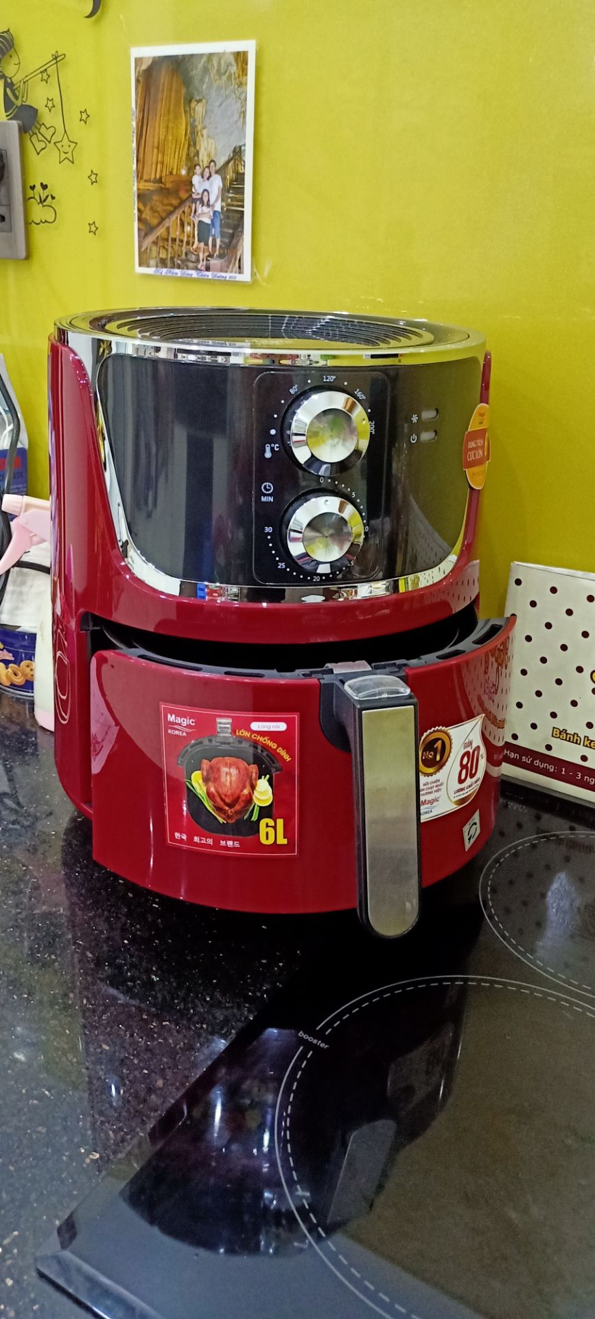 Quá tuyệt vời, hàng chất lượng, giá cả phải chăng, lại được free ship rất nhanh.
Về dùng nước cốt chanh cho vào lần đầu tầm 10p để khử mùi nên lúc chiên xong chỉ thơm mùi thức ăn thôi. Cảm ơn tiki đã bán hàng chất lượng như vậy.
Tiếp tục ủng hộ tiki???