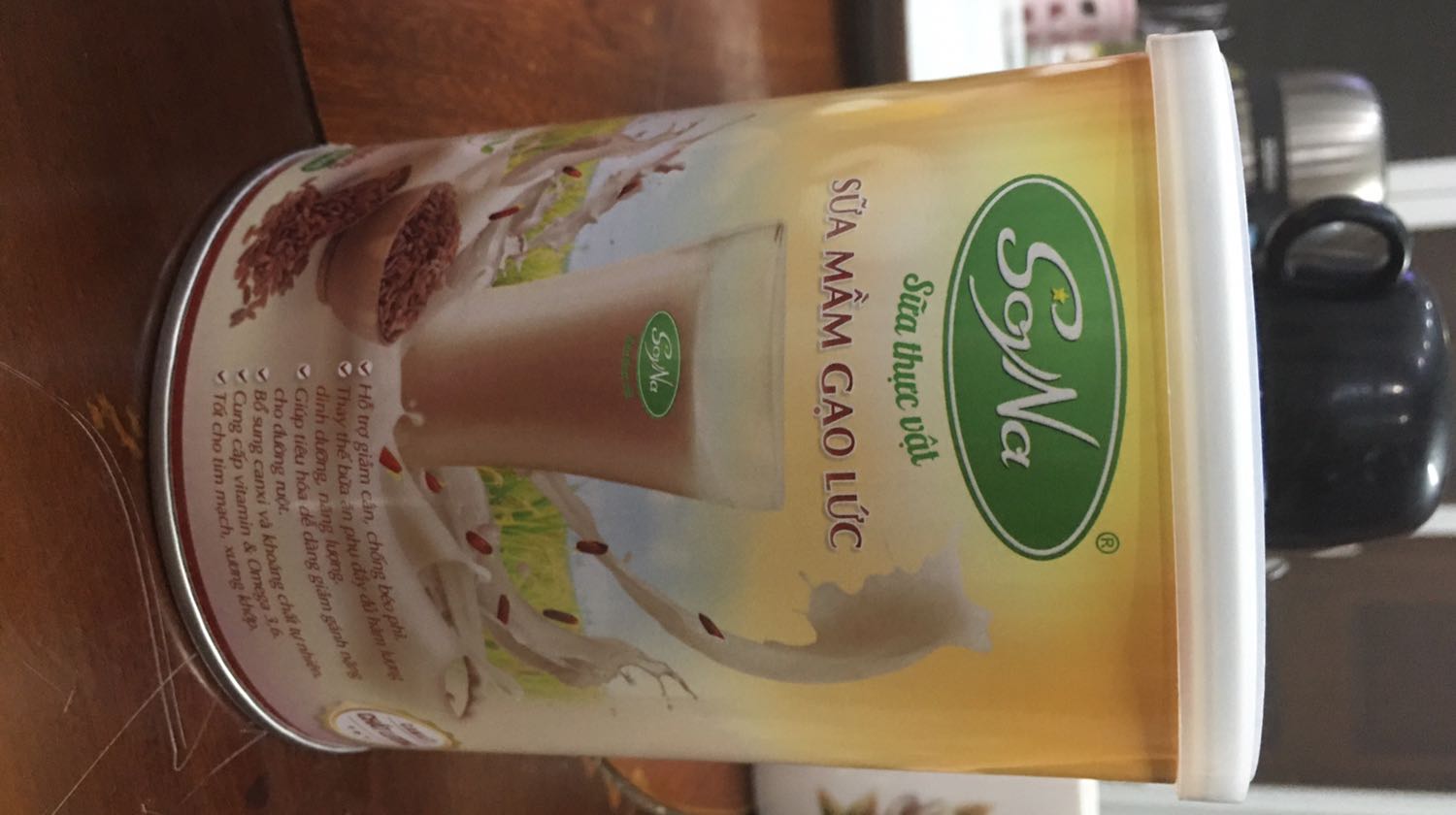 Tiki gửi nhầm rồi 
Không gửi sp này như đăng ký mà lại gửi sữa gạo lứt mầm 
Yêu cầu đổi lại cho đúng