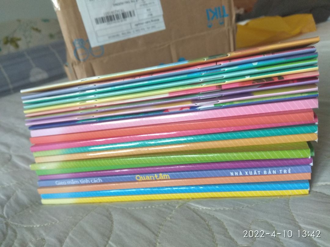 sách đẹp, nội dung hay, các bạn nhỏ nhà mình rất thích thú!