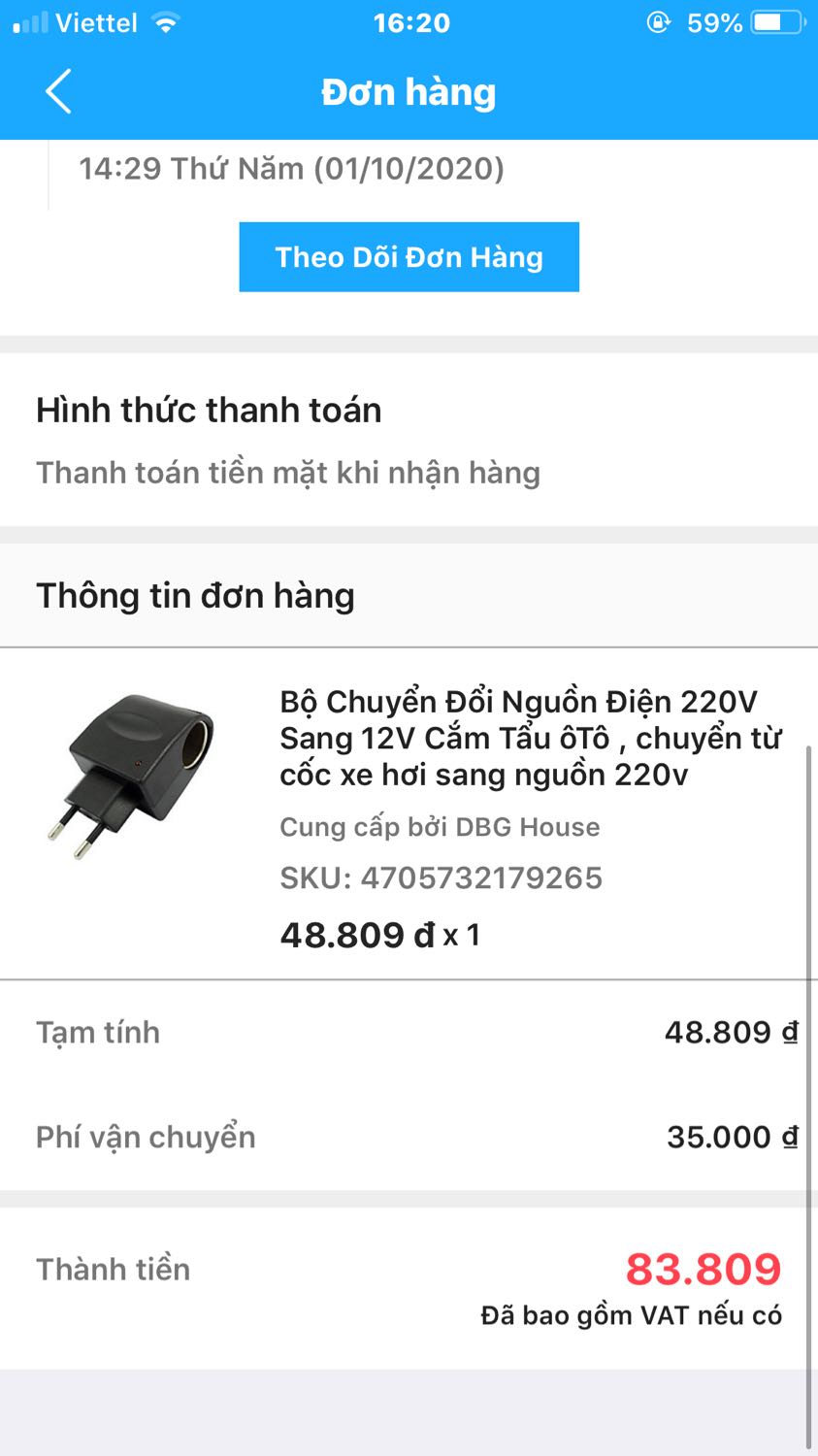 Hàng đóng gói cẩn thận. Vận chuyển nhanh. Nhưng KHÔNG ĐÚNG như yêu cầu đặt hàng ( yêu cầu chân cắm TRÒN lại giao chân DẸT  quan trọng là khi cắm điện KHÔNG VÀO đen báo không sáng quạt 12V không chạy. Mong TIKI quan tâm lại. Xin CẢM ƠN.