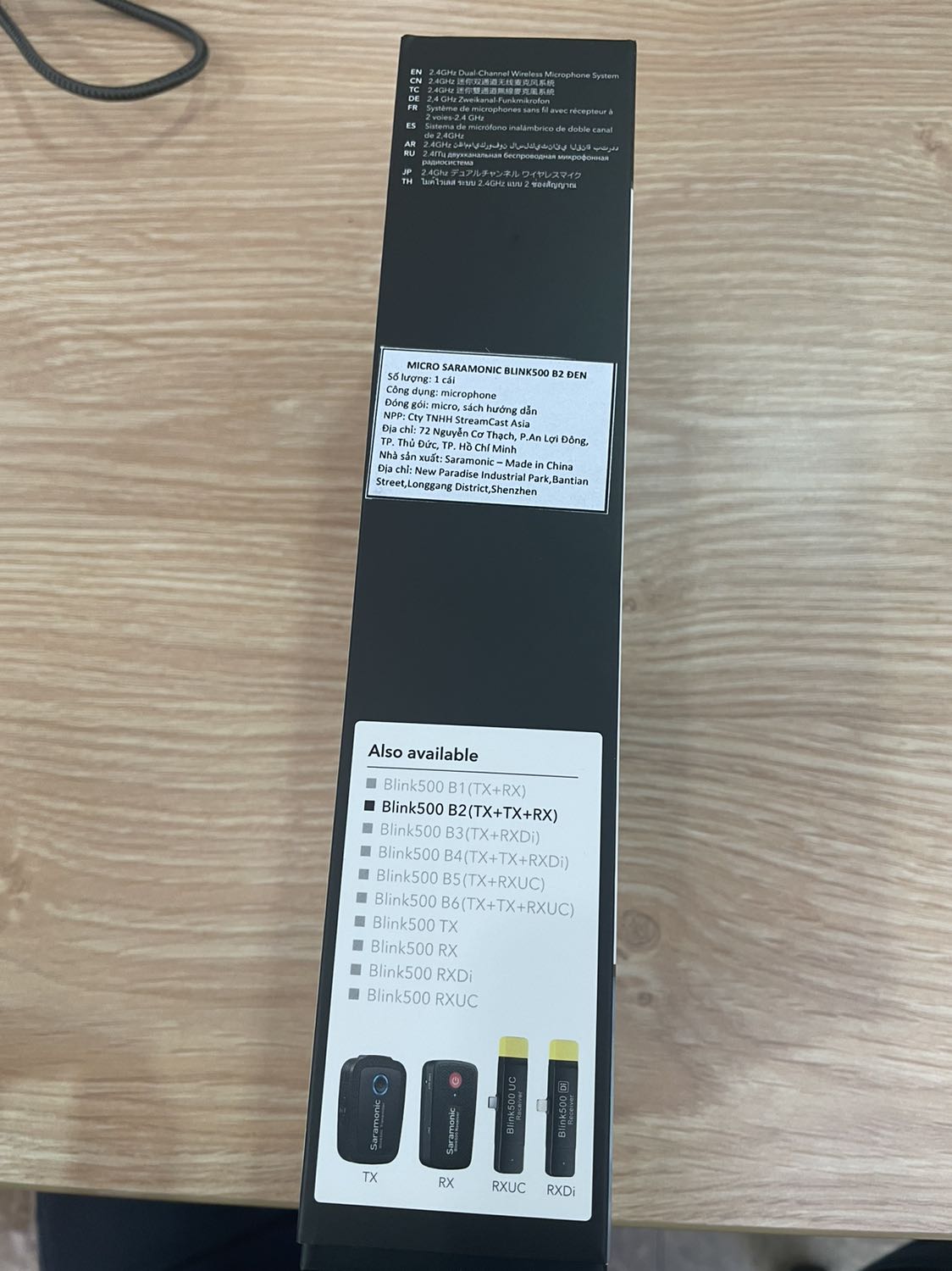 Chưa sài nhưng hàng chất lượng, giao đúng hẹn.