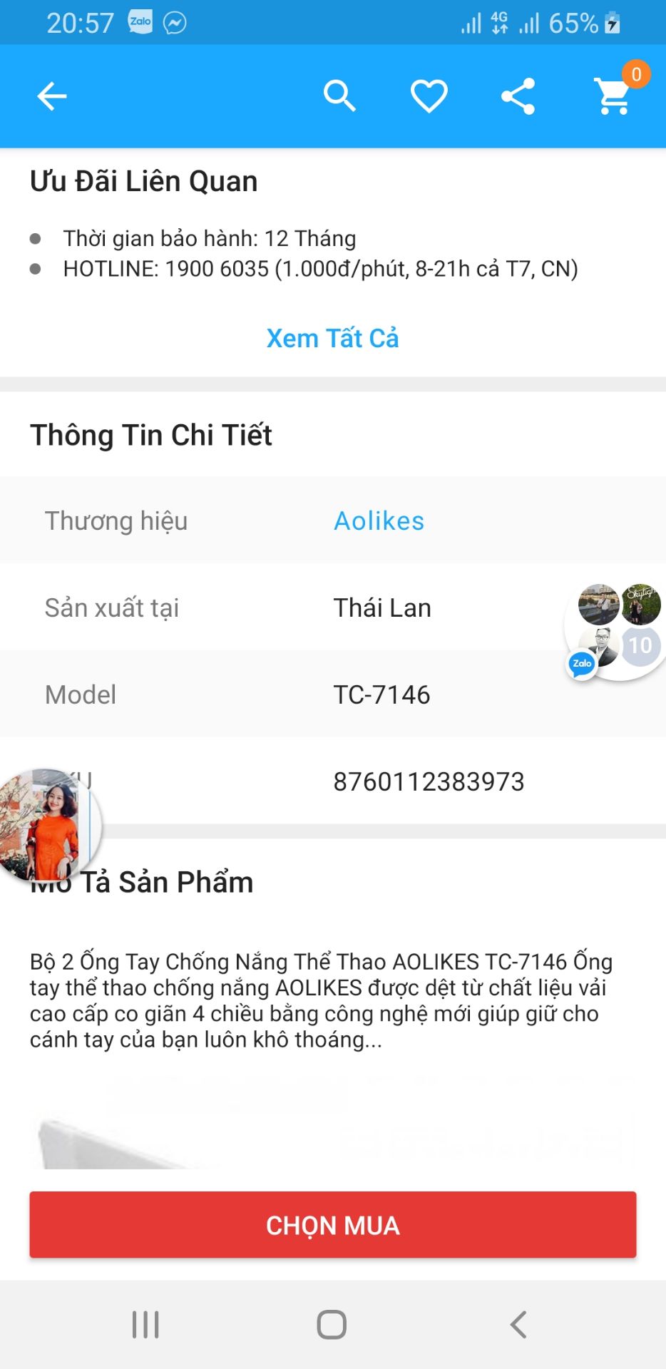 hàng dán barcode trung quốc nhưng lại ghi xuất xứ Thái Lan