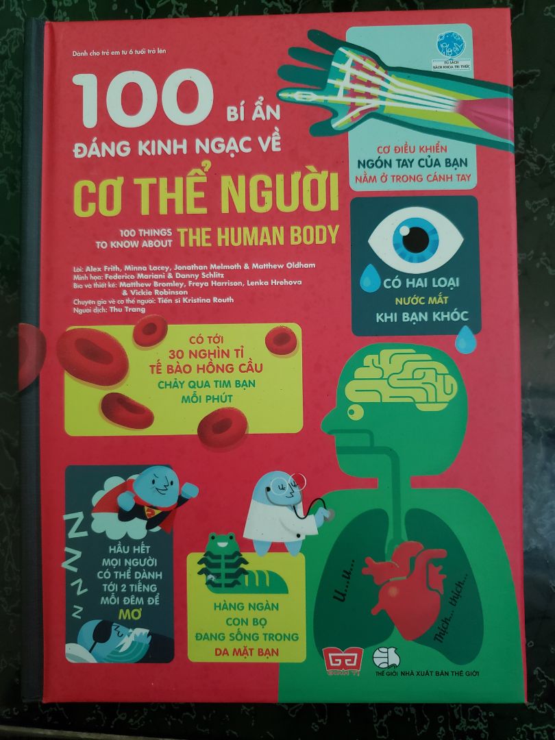đóng gói sách ok, giao hàng nhanh
nội dung sách thiết kế đẹp, sách màu
nội dung sách có những điều mà chưa chắc người lớn đã biết.
