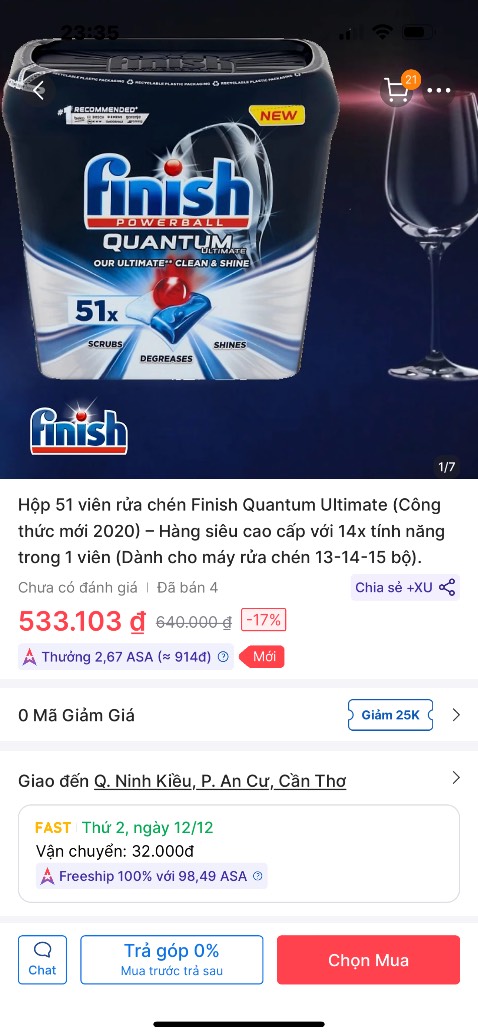 Tôi mua loại 51 viên đựng trong hộp với hình ảnh Và với giá như trên, sao Shop lại giao cho tôi loại 60 viên đựng trong túi, loại giá rẻ hơn và chất lượng kém hơn
tôi đề nghị Shop đổi trả lại cho tôi đúng hàng đã đăng bán