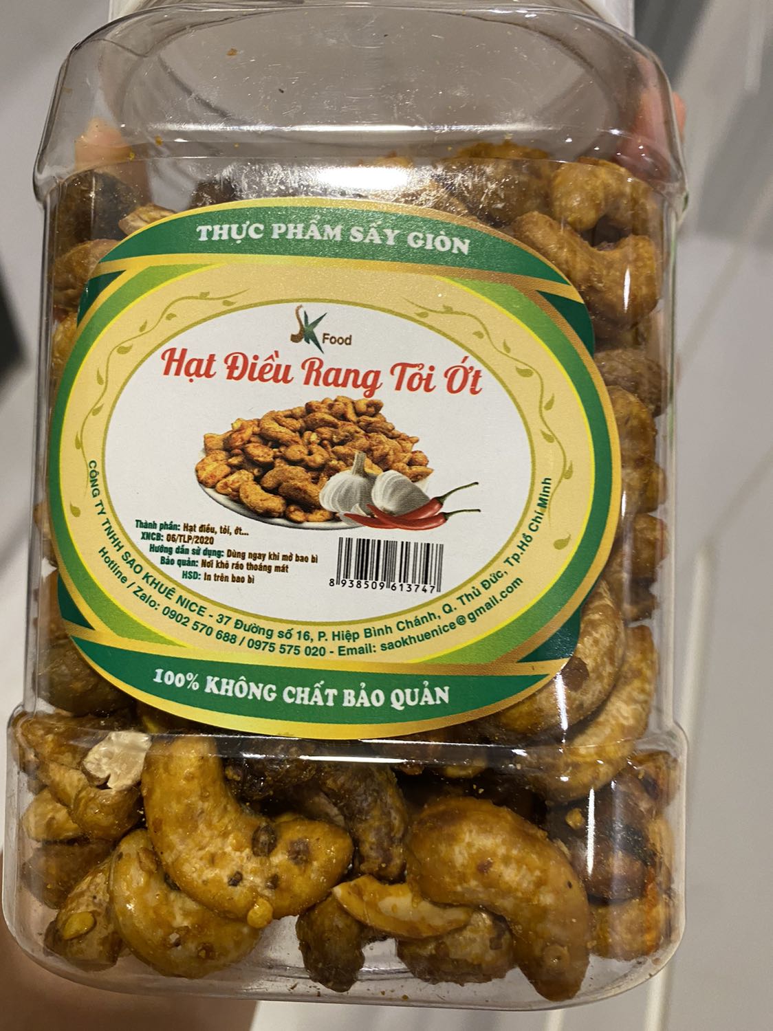 Quá kinh khủng, giao gì toàn hạt hư đen, không như hình bán, không ăn được, đề nghị tiki tới thu lại hàng