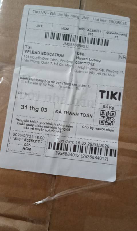 Đóng gói chỉnh chu, tỉ mỉ
Thiết kế đẹp mắt
Sách rất hay và bổ ích
Mọi người nên đọc để mở rộng góc nhìn và phát triển bản thân không ngừng