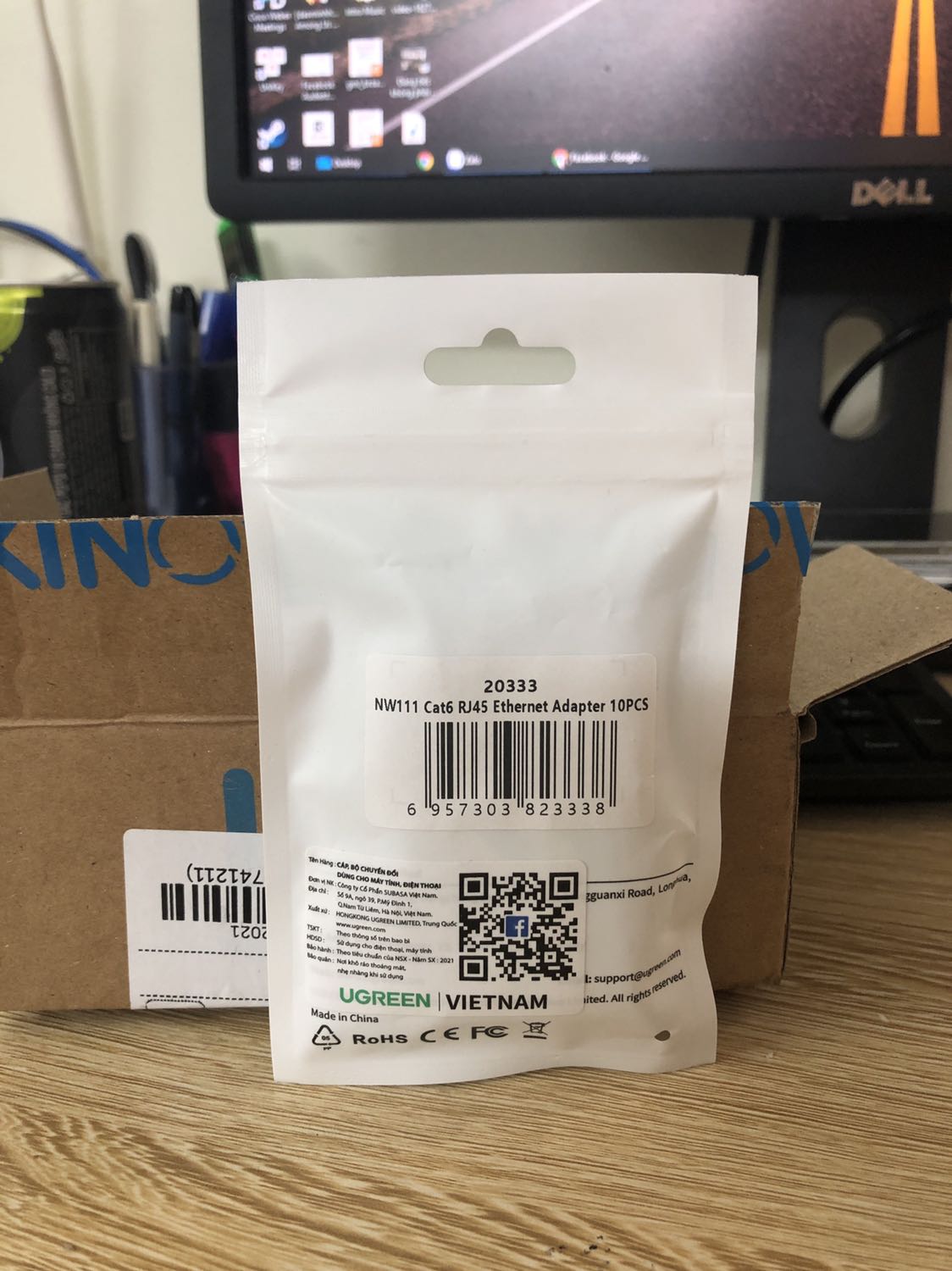 Hàng chính hãng Ugreen, từ lúc đặt đến lúc ship hơi lâu.