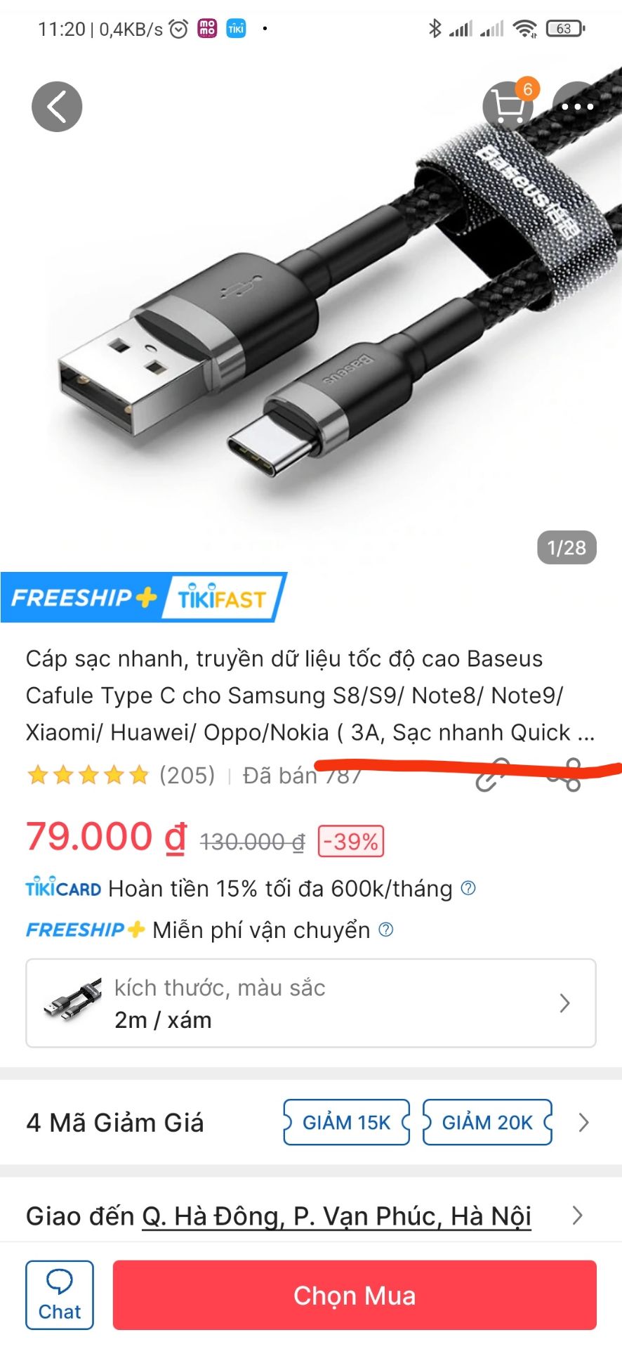 ghi dòng sạc 3A, sạc nhanh quick charge 3.0, giao sợi dây thì chỉ hỗ trợ 5V 2A, sạc cũng chỉ được hơn 1000mA chứ chả đc 2A nữa, trả hàng thì kêu dùng r k cho trả??? thêm hình ảnh cho mọi ng coi cách nc của shop