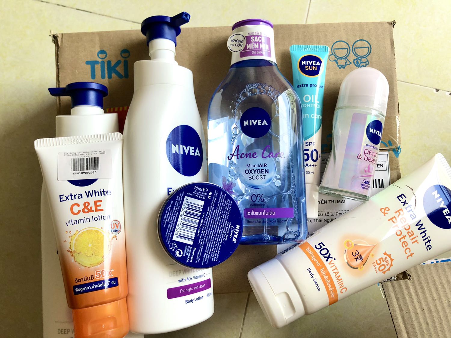 Hoàn toàn tin tưởng Tiki và Nivea. Hết lại đặt thêm chứ nhất định không đổi.