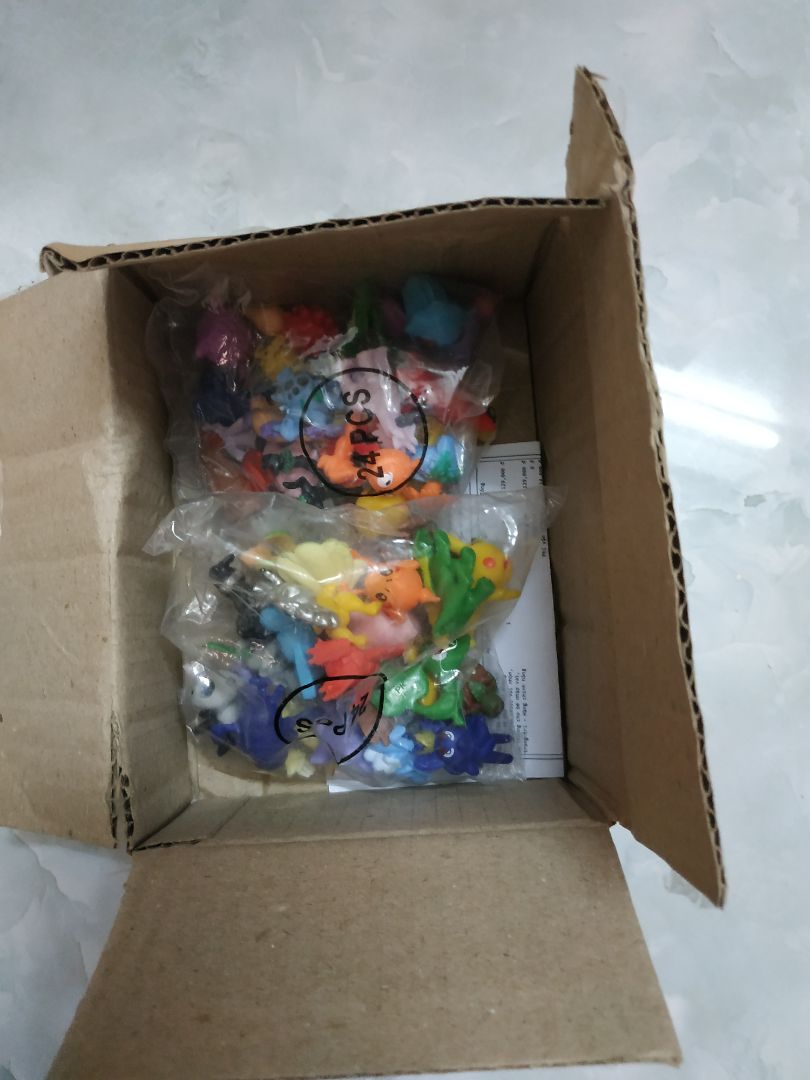 giao hàng nhanh
chất liệu tạm được,  nhưng mấy con vật bé quá