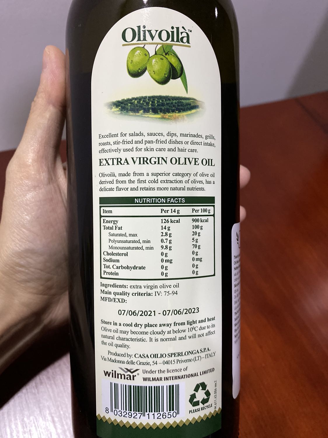 The item was well packaged. The delivery is very fast. The quality of this brand is good and fragrant. I bought this on sale and got a box of spaghetti as a gift.