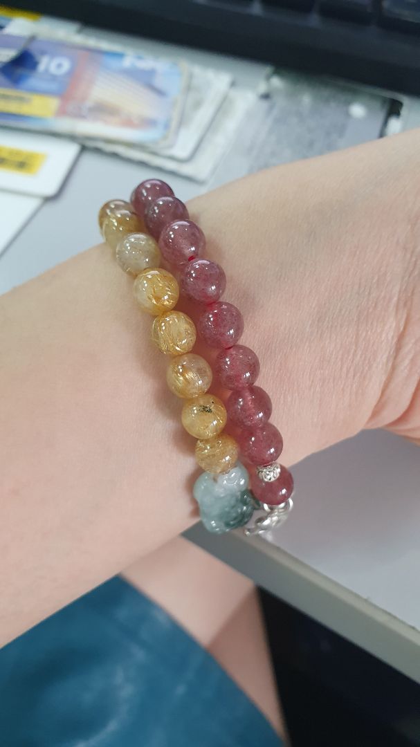 cũng đc. ko được sáng đẹp như ảnh. đúng là ko được đẹp bằng thạch anh tóc vàng