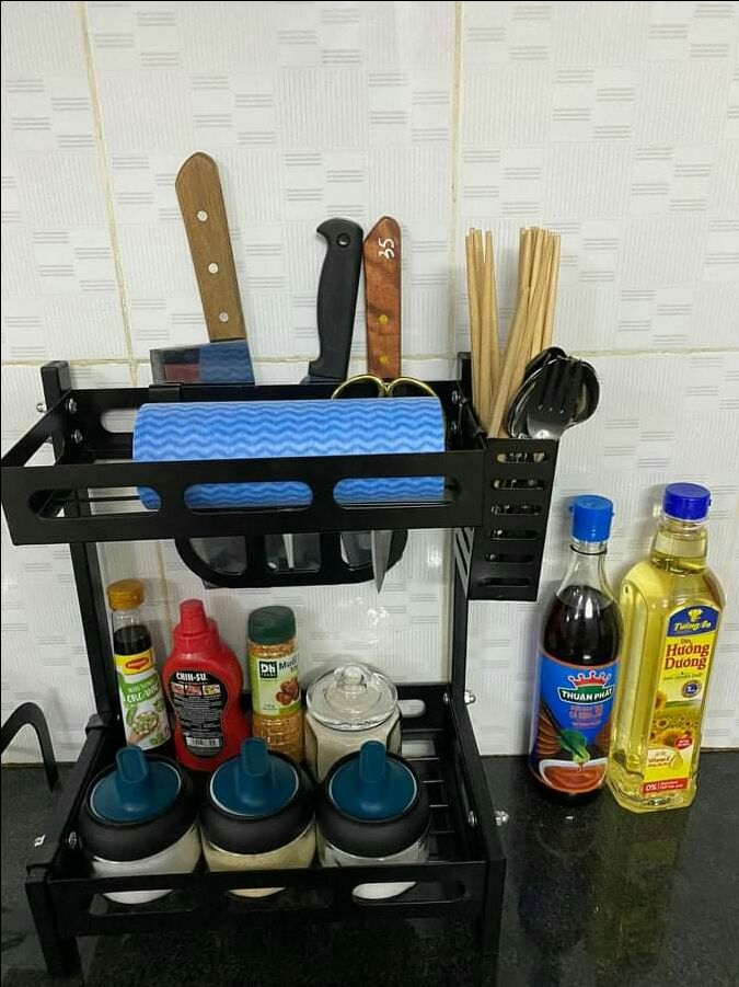 Sản phẩm gống mô tả, kệ rất nặng tay, chắc chắn. Shop đóng gói rất cẩn thận. Hàng đẹp nhé mn