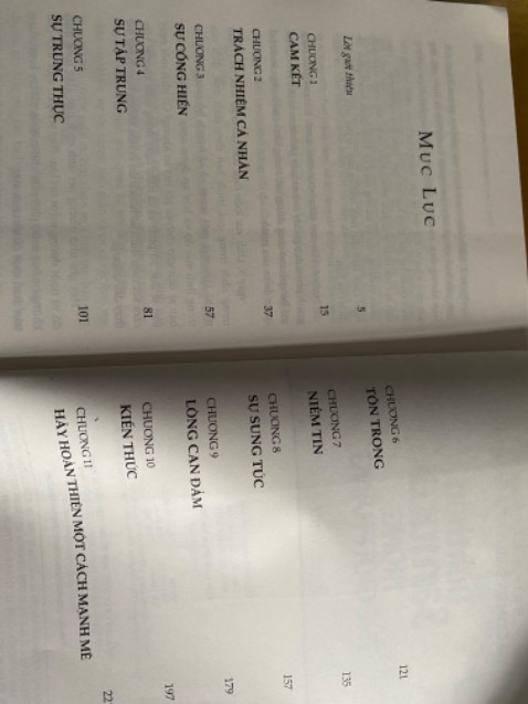 Bao gồm các triết lí phát triển bản thân theo tinh thần Samurai nhân từ. Sách dễ đọc, thuộc loại self help, dựa trên các nguyên tắc căn bản của samurai