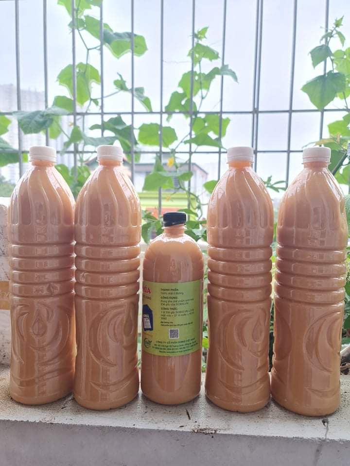 Sản phẩm rất tuyệt vời! Mình kết hợp với rỉ mật đường và có thành phẩm là mấy chục lít EM2 dùng để ngâm ủ phân rác, phân cá và dịch chuối. Thành quả đợt 1 đây!