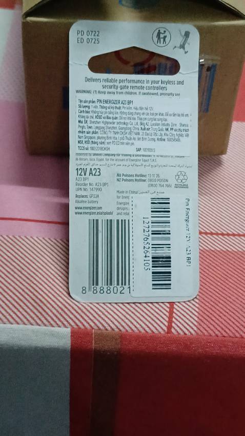 Rất hài lòng, chỉ có điều xuất xứ sản phẩm là Trung Quốc chứ không phải là Singapore